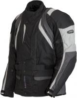 Textilní bunda Lookwell Rivage černo-šedá Textilní bunda Lookwell Rivage černo-šedá - černo-šedá, L